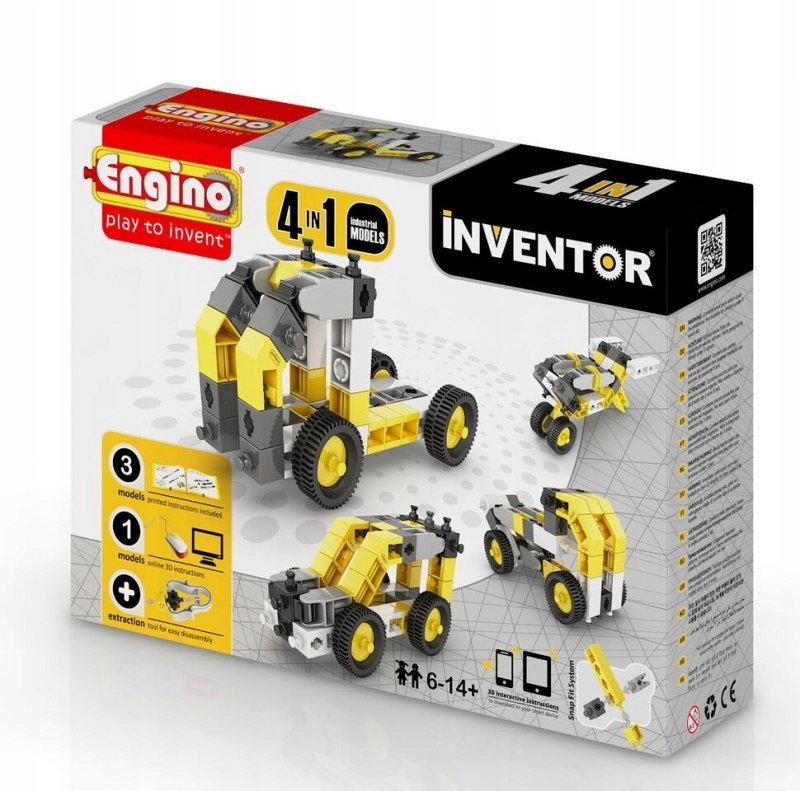 

Klocki Konstrukcyjne Engino Inventor 4w1 Pojazdy P