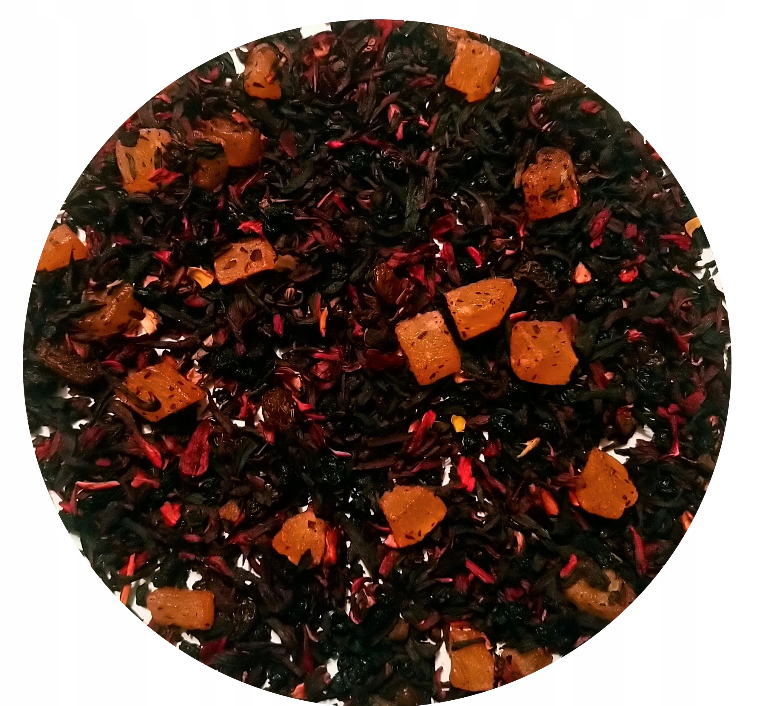 Čaj Višně v rumu, ananas, ibišek, bez 1 kg