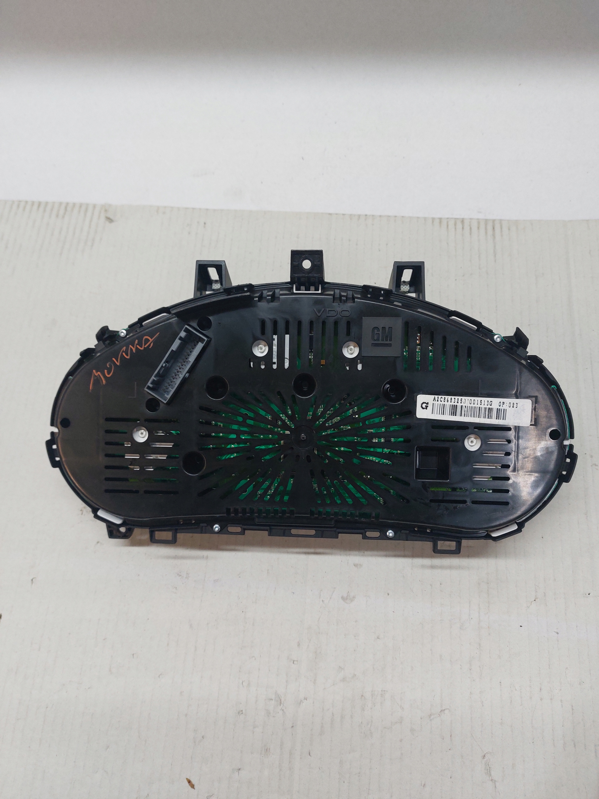 dials clock OPEL MOKKA 1.7CDTI 95375171 ANGLIK