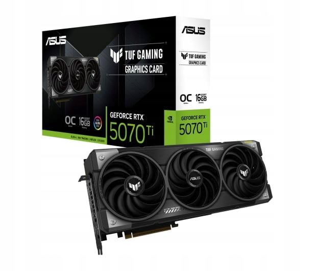 Karta graficzna Asus GeForce Rtx 5070 Ti Tuf Gaming Oc 16GB GDDR7 DLSS4