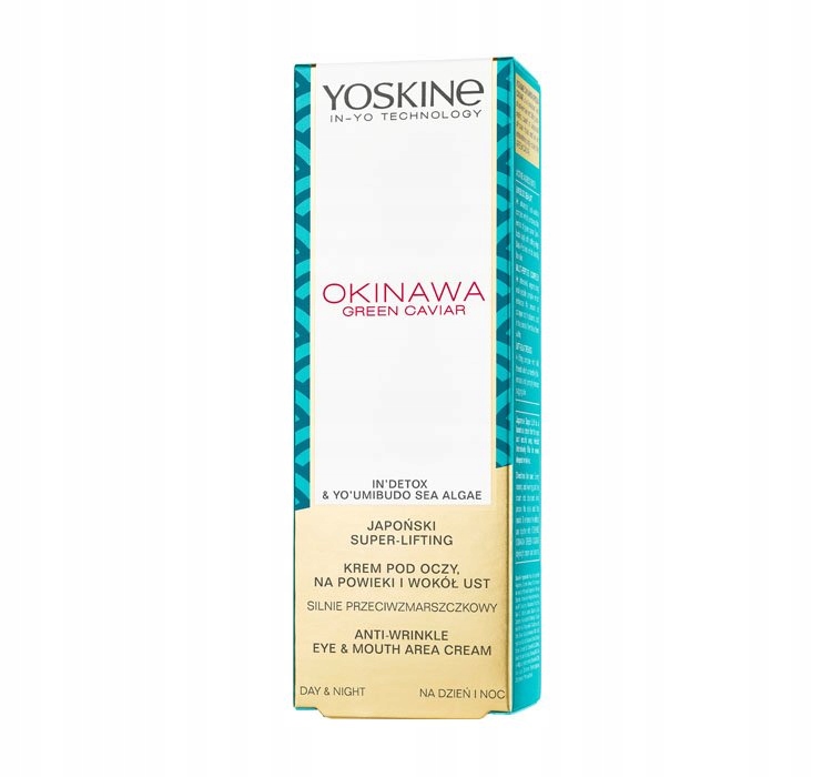

Yoskine krem pod oczy Okinawa Green Caviar 15ml