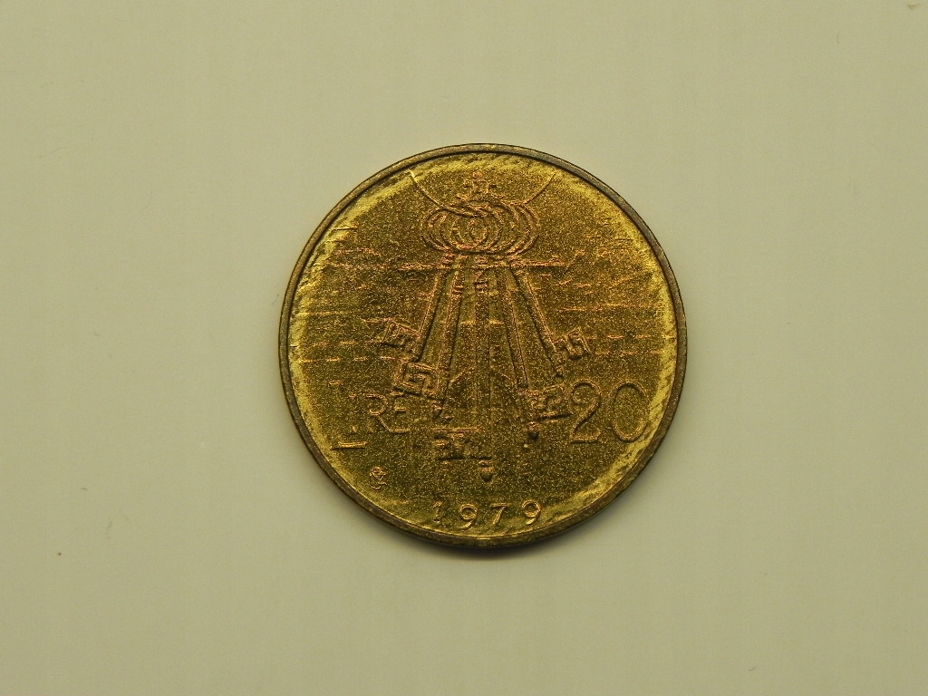 4529/ 20 LIRE 1979 SAN MARINO