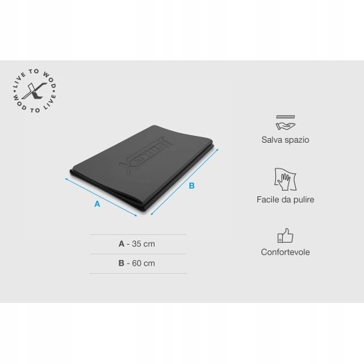 Mata do ćwiczeń PVC Xenios USA Model mata do ćwiczeń