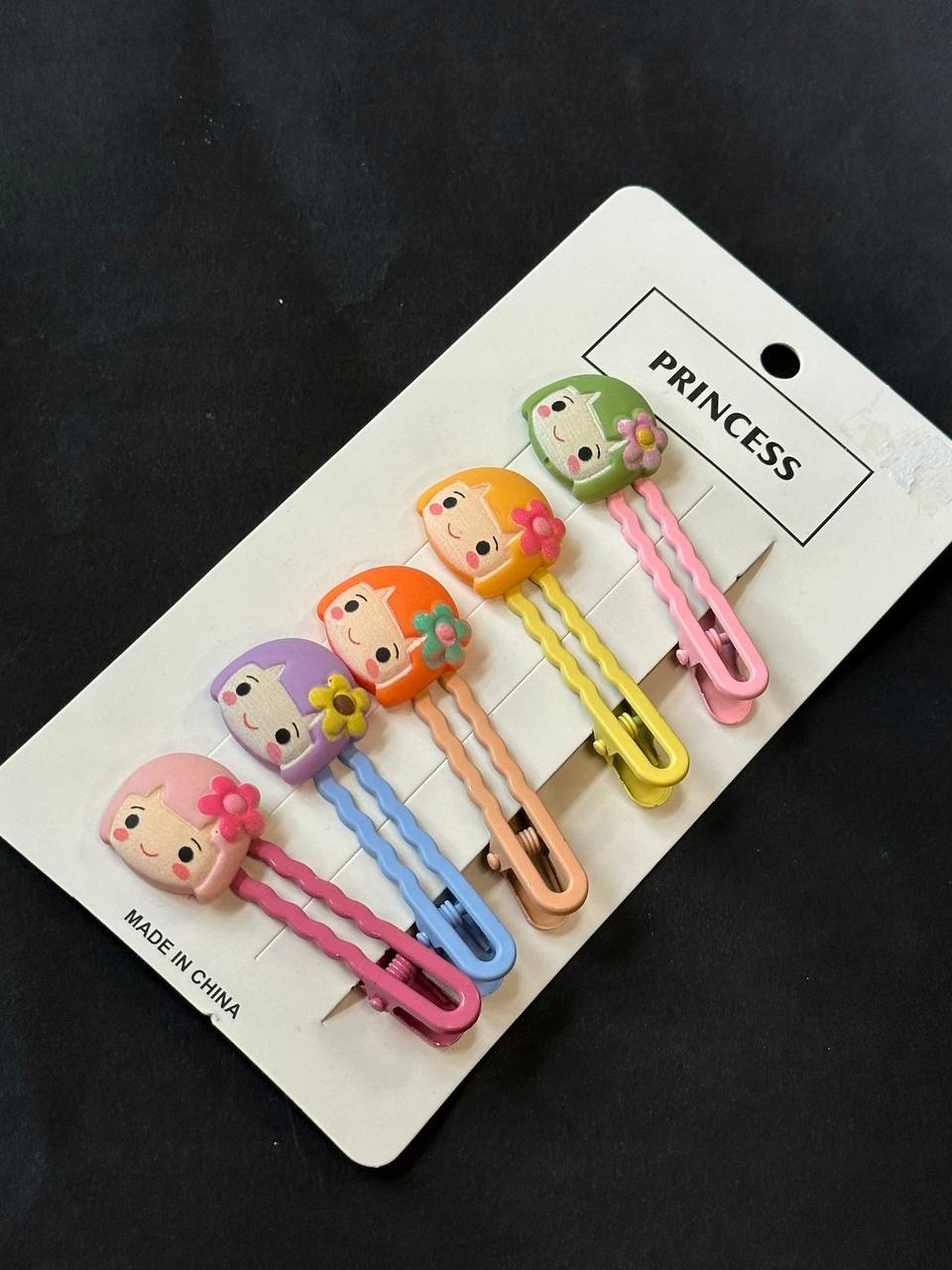 ZESTAW SPINEK dla dziewczynki SPINKI PREZENT 5szt