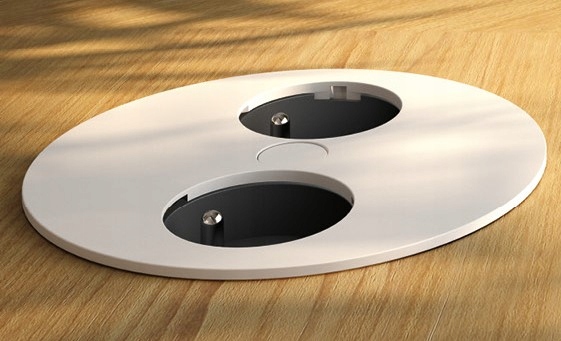 Bachmann Twist 2 Zásuvky na dosku Biela