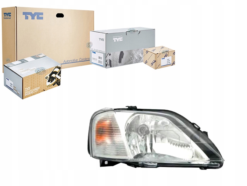 TYC20-0645-05-2 Světlomet P (H4, Mechanický, Kolo Asistent Řidiče #33