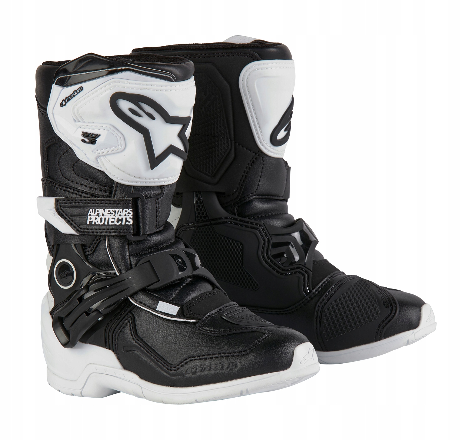 Detské topánky Alpinestars Tech 3s Kid black/white 13 32
