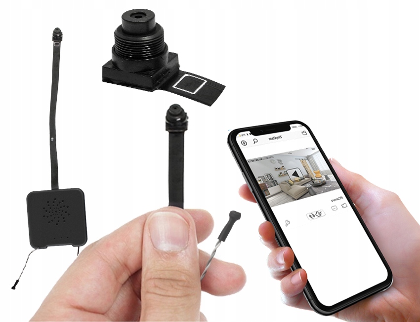 

Ukryta Mini Kamera Wifi Detekcja Ruch Zew.mikrofon