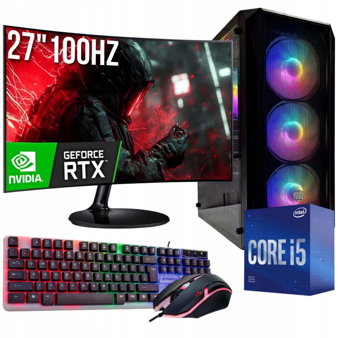 Set Shadowblade i5 12400F|32GB|1TB Ssd M.2.|RTX 3060TI 8GB
