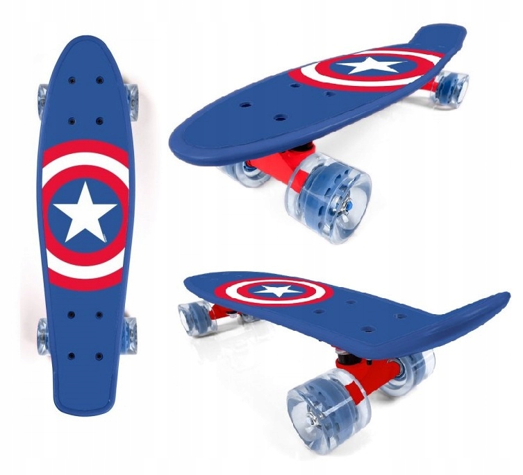 Deskorolka Avengers Seven 59970 niebieski