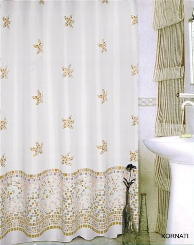 

Zasłonka Prysznicowa Txt Kornati Beż Bisk