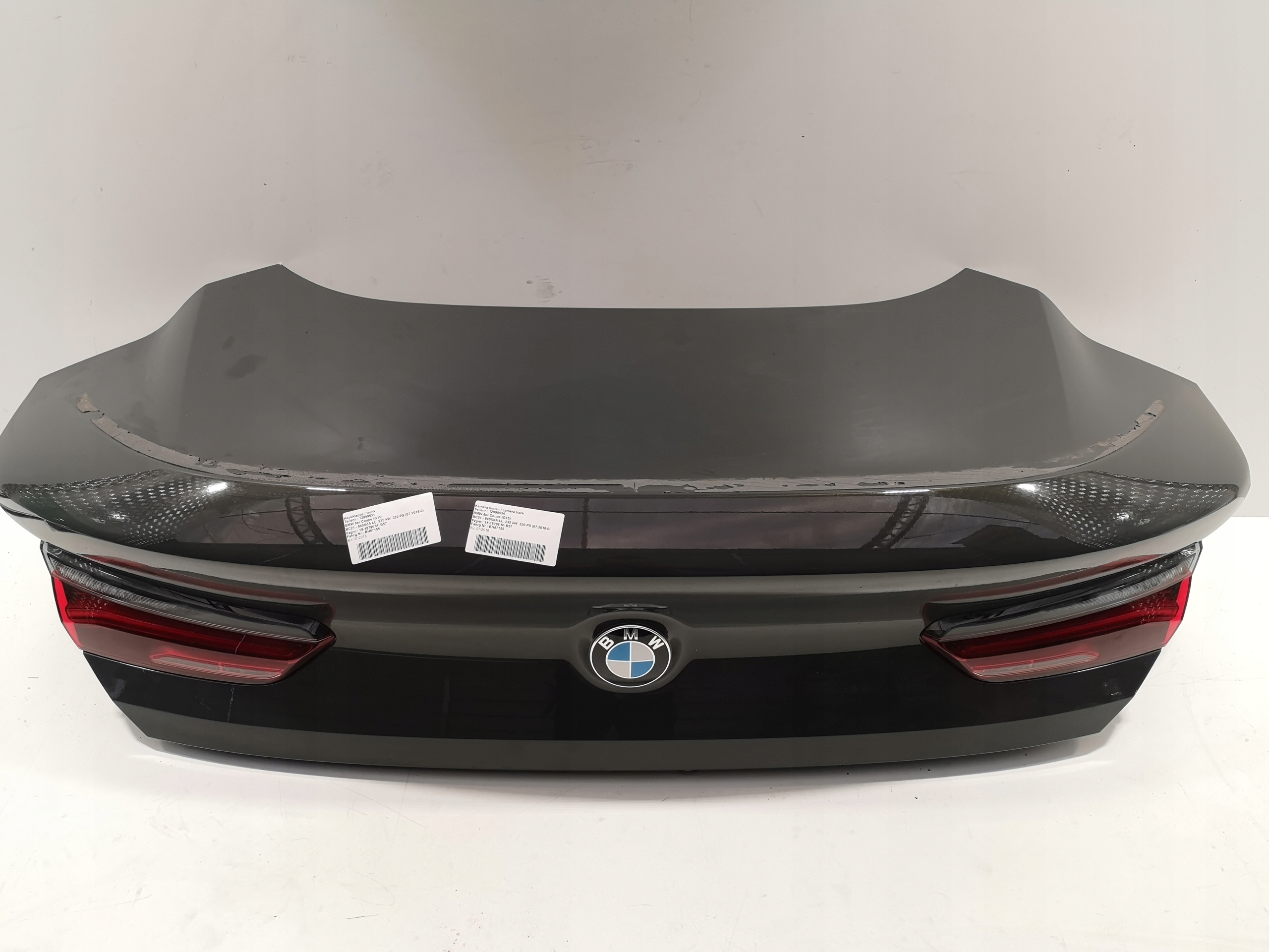 KLAPA BAGAŻNIKA KOMPLETNA BMW G15 C36 DRAVITGRAU