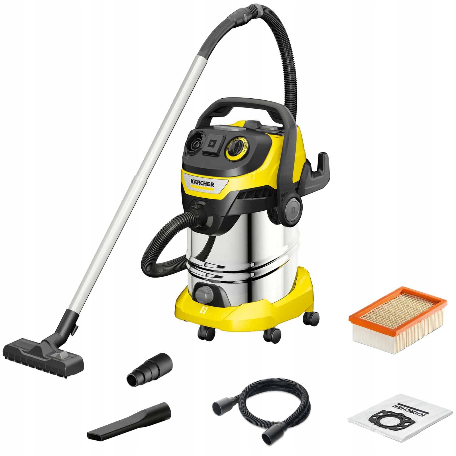 Odkurzacz przemysłowy Karcher Wd 6 P S V 30/8/35 T 30 l uniwersalny