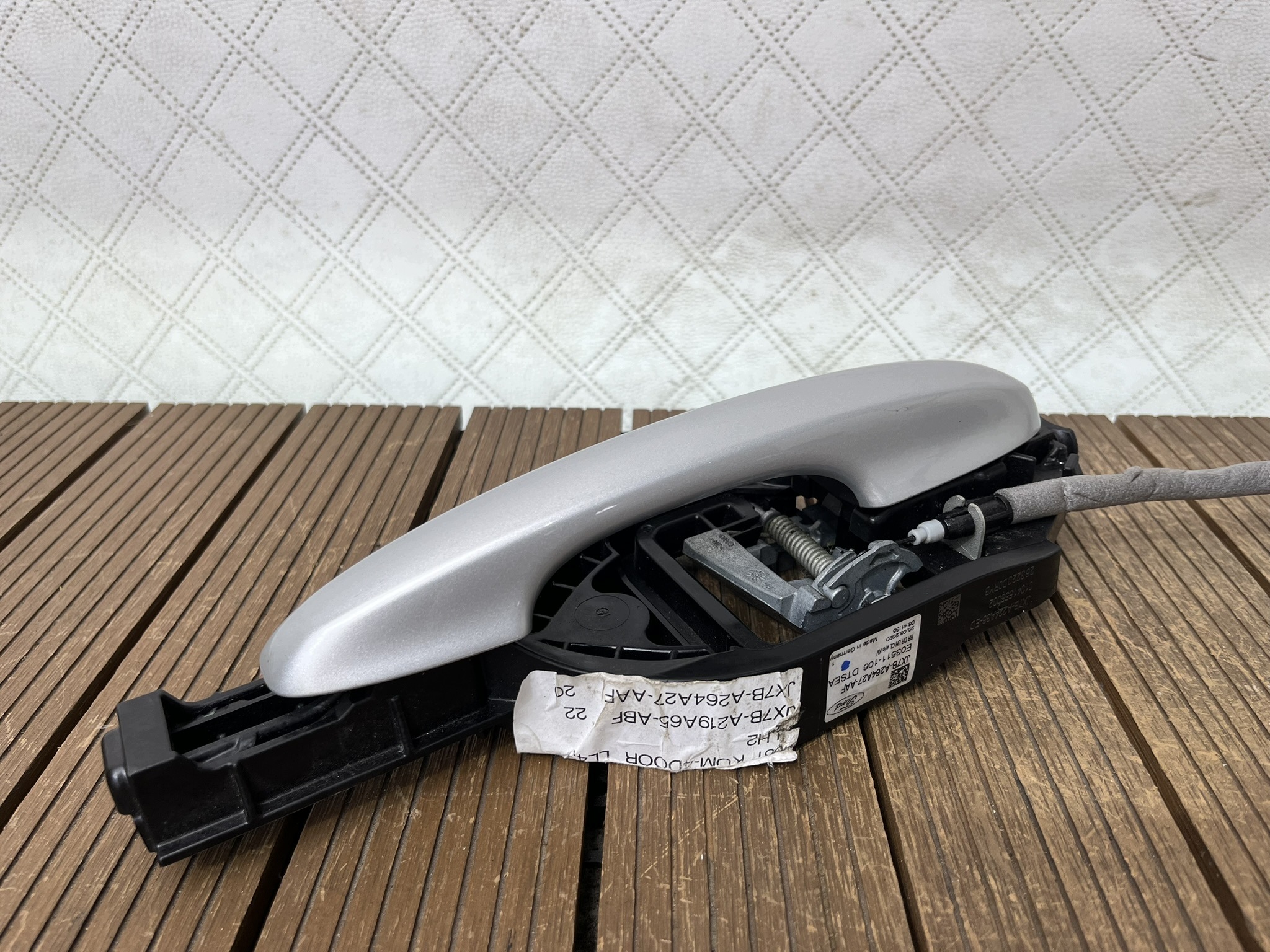 FORD FOCUS MK4 18-22 lock door rear left + handle MOONDUST SILVER KPL