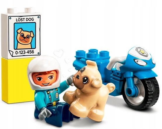 LEGO DUPLO Motocykl policyjny 10967 Marka LEGO