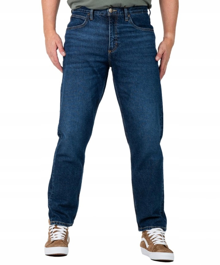 Pánské džíny Lee Oscar Relaxed Blue Nostalgia 112345393 W36 L34 Volné