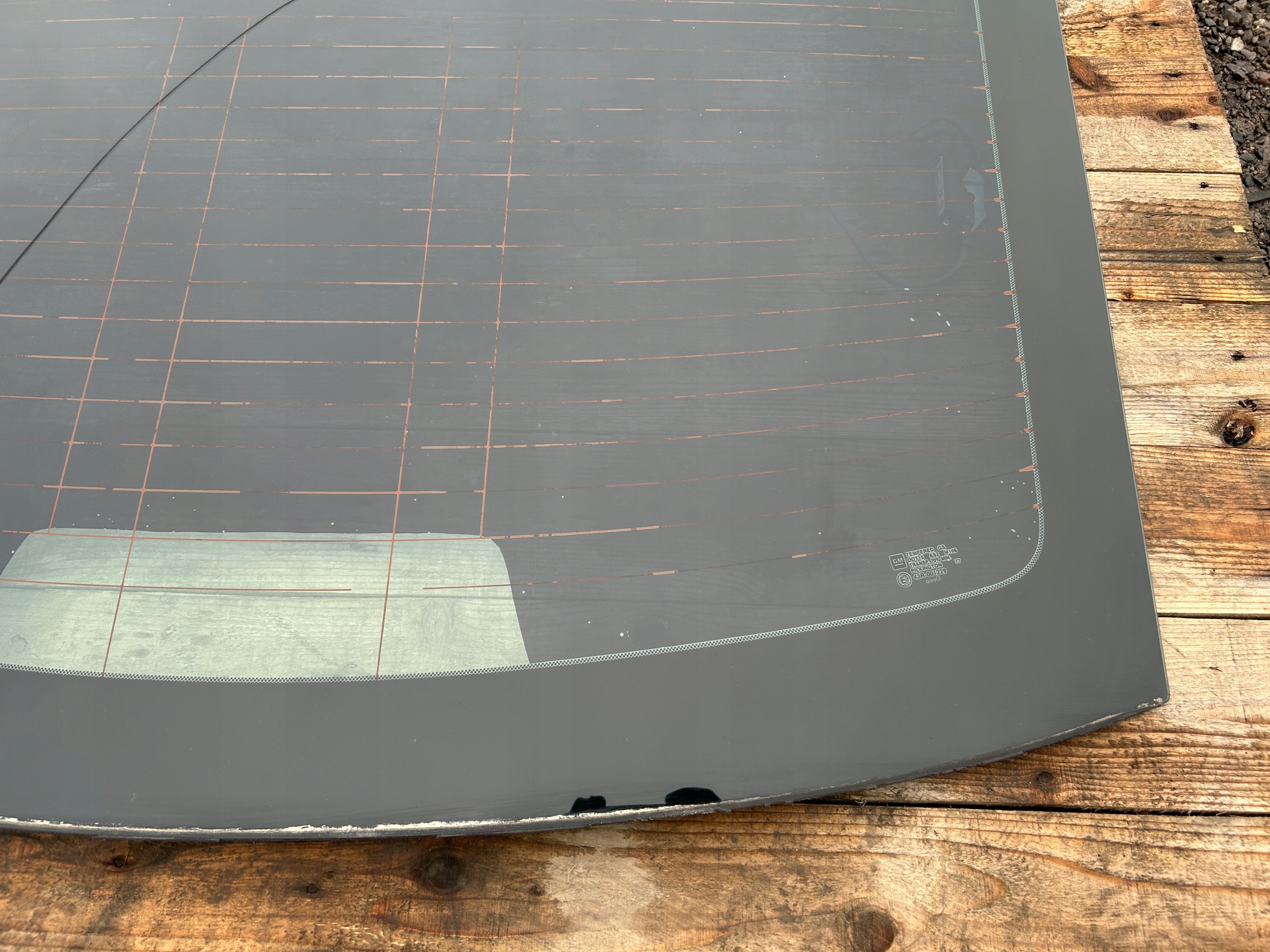 window rear part rear original Chevrolet Camaro 2009-2015