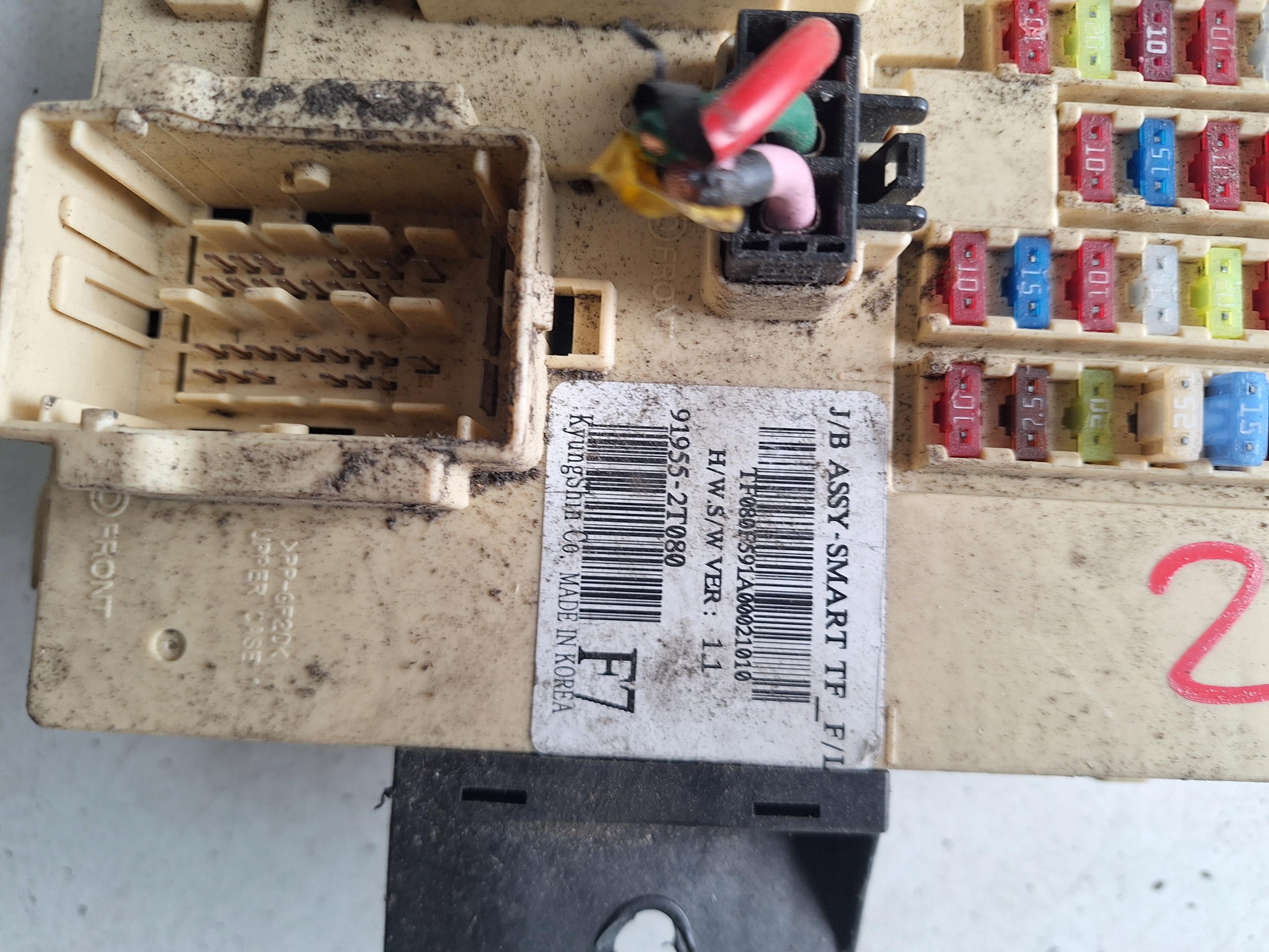 KIA OPTIMA III Module fusibles 91955-2T080