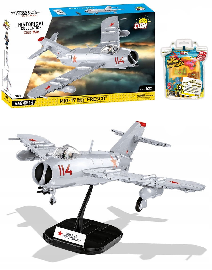 

Klocki Mała Armia MiG-17 Nato Fresco Cobi