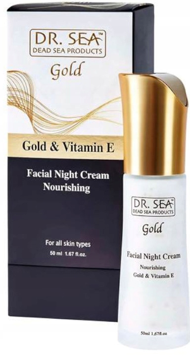 Gold & Hyaluronic Krem na Noc ze Złotem