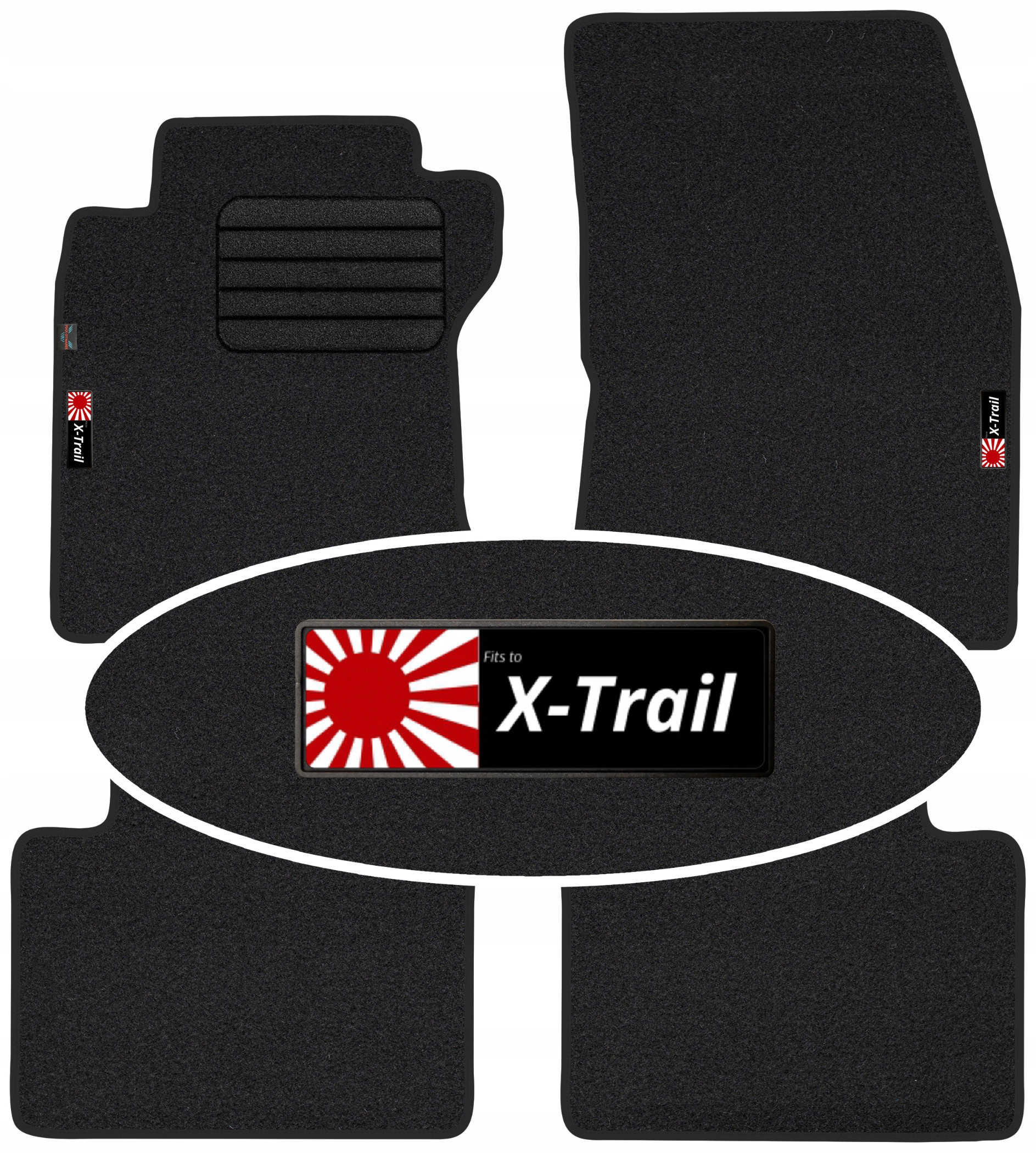 Nissan X Trail III T32 2014- Dywaniki samochodowe Emblemat
