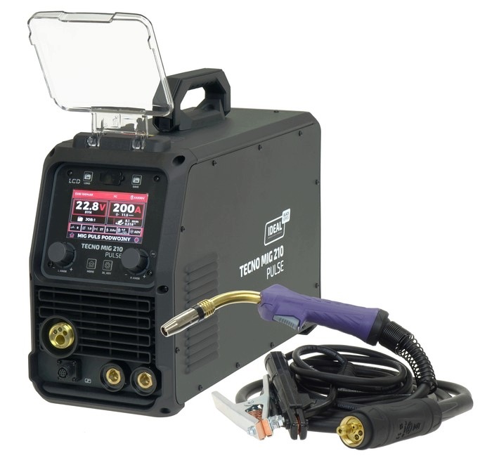 Poloautomatické svařování Mig/mag, Mma, Tig Ideal 10-200 A 230 V
