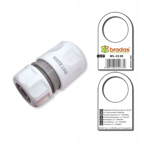 

Szybkozłącze Bez Stopu Do Węża 1/2'' 5/8'' WL-2120