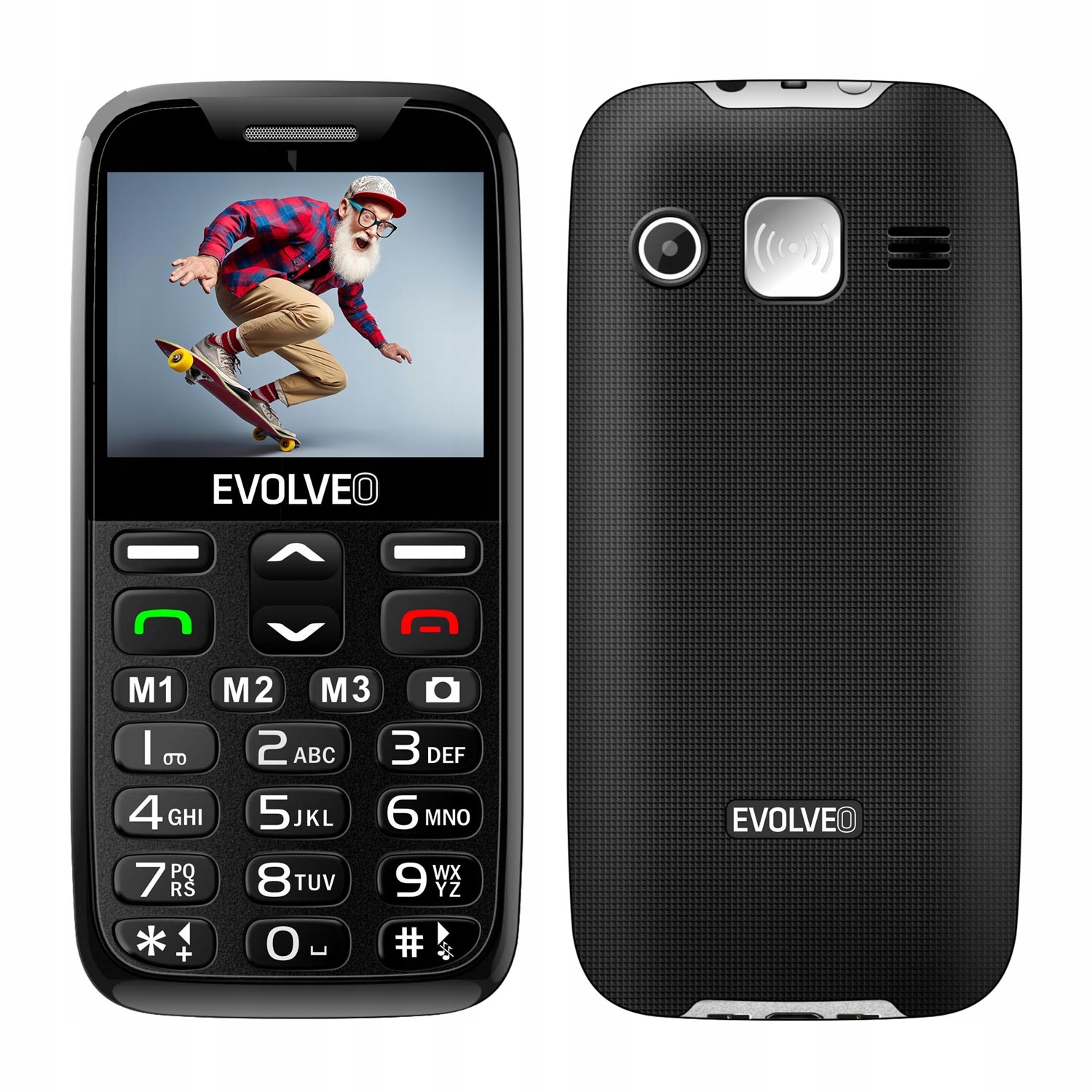 Evolveo EasyPhone Xr, mobilný telefón pre seniorov s nabíjacím stojanom,…
