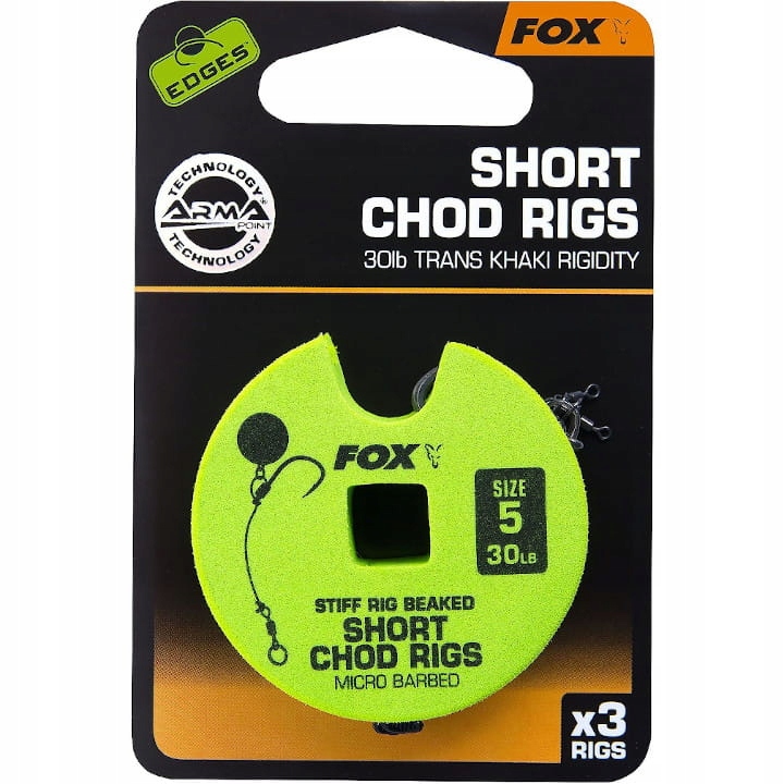 FOX Przypony Chod Rig Short roz. 6