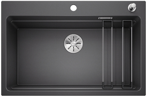 Zlew Blanco Etagon 8 antracyt 525177 korek autom.