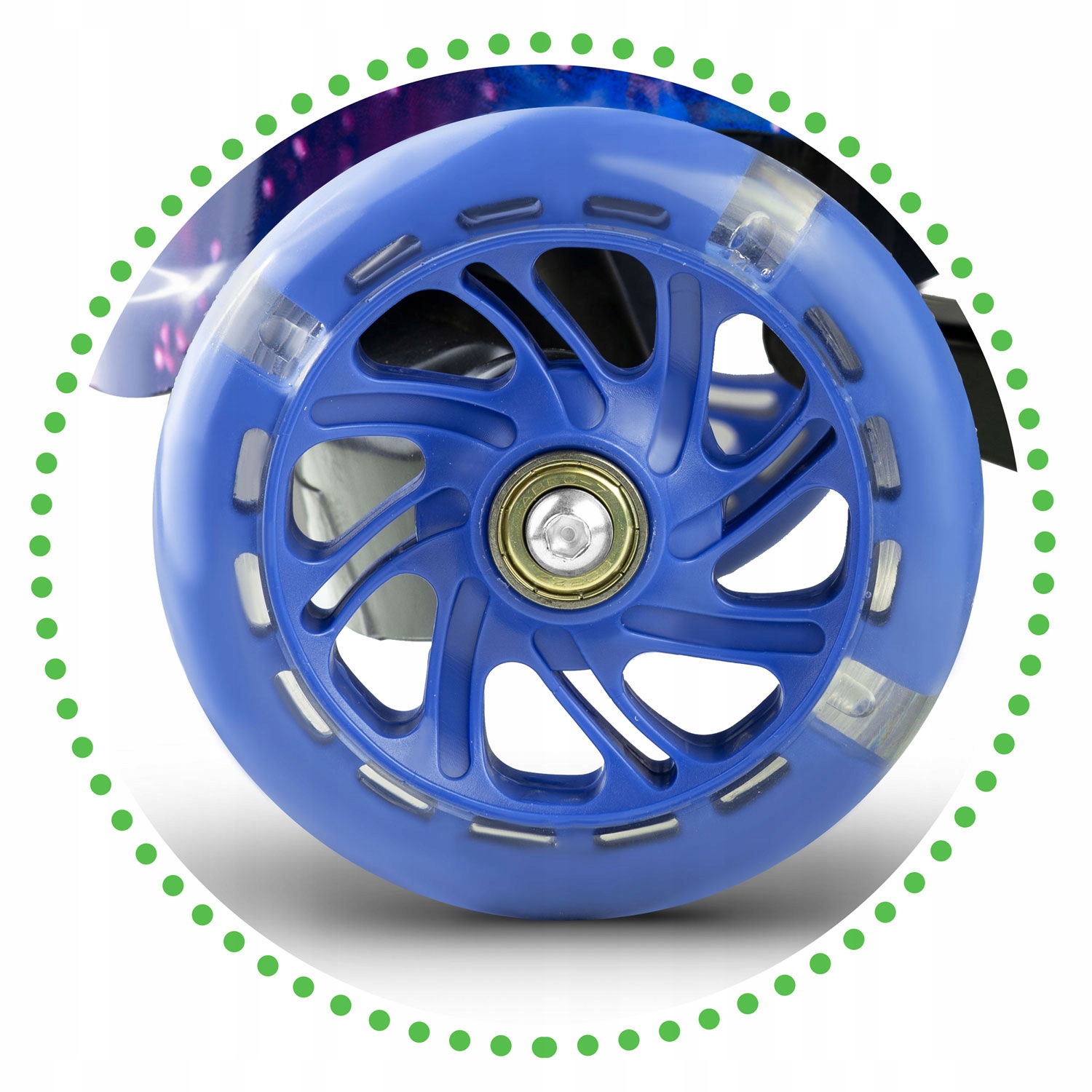 HULAJNOGA DLA CHŁOPCA DZIECI TRÓJKOŁOWA BALANSOWA LED DLA 2 3 4 LATKA Rama Metalowa