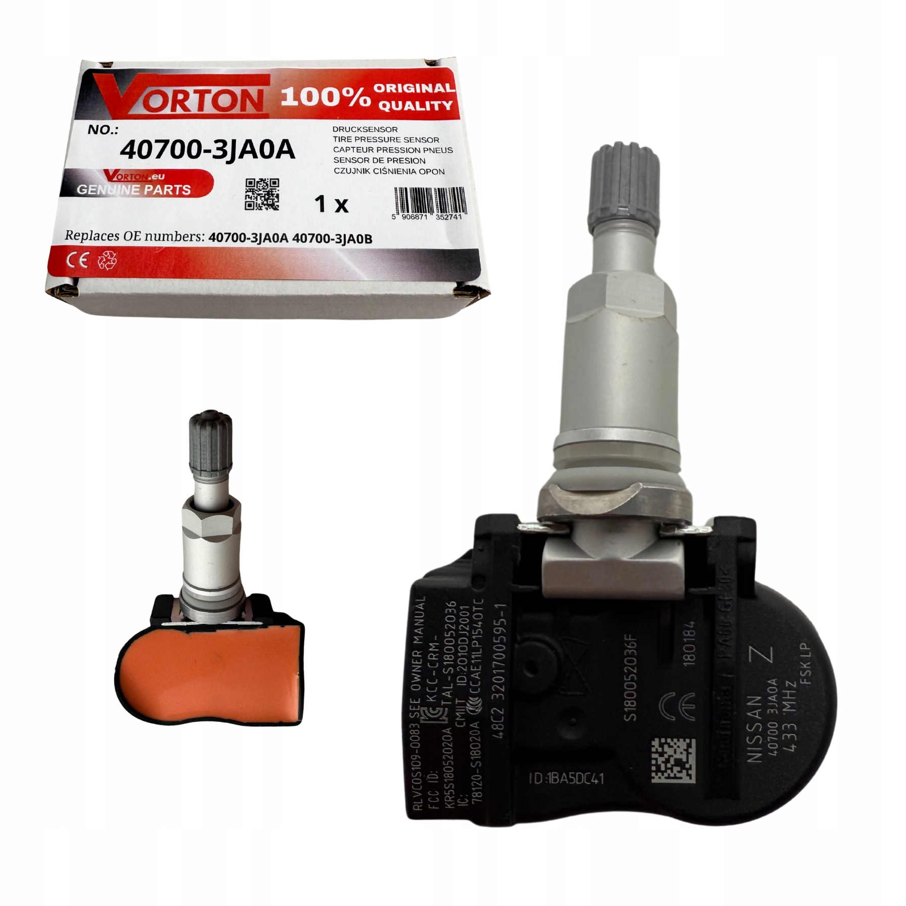 Snímač Tlaku Vzduchu V Pneumatikách Tpms Infiniti Q50 Q60 QX60