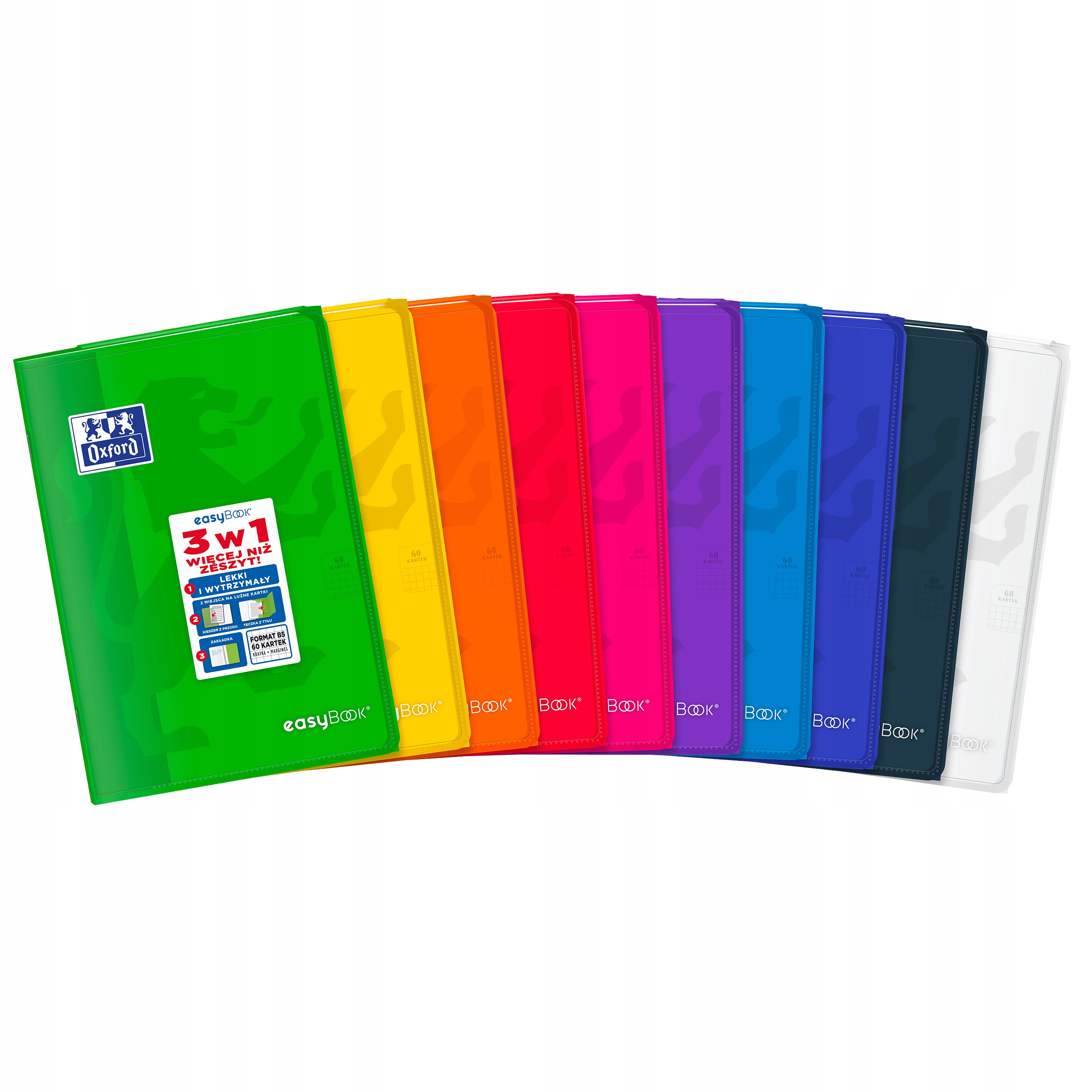 Szkolna Wyprawka Do Klasy 6 Zeszyt Przedmiotowy Zeszyt Oxford Easybook B5