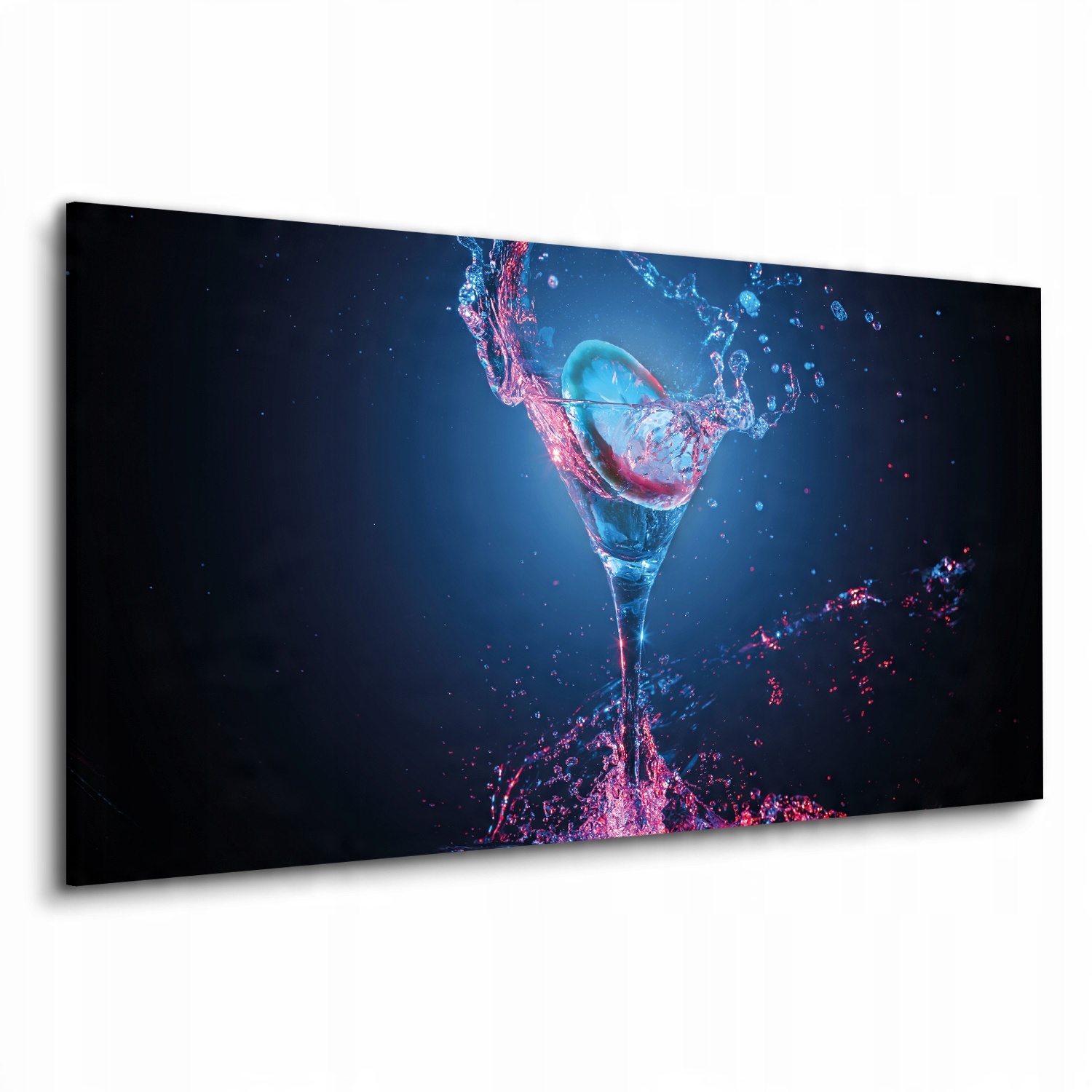 

Foto obraz na płótnie napój krople koktajl 120x60