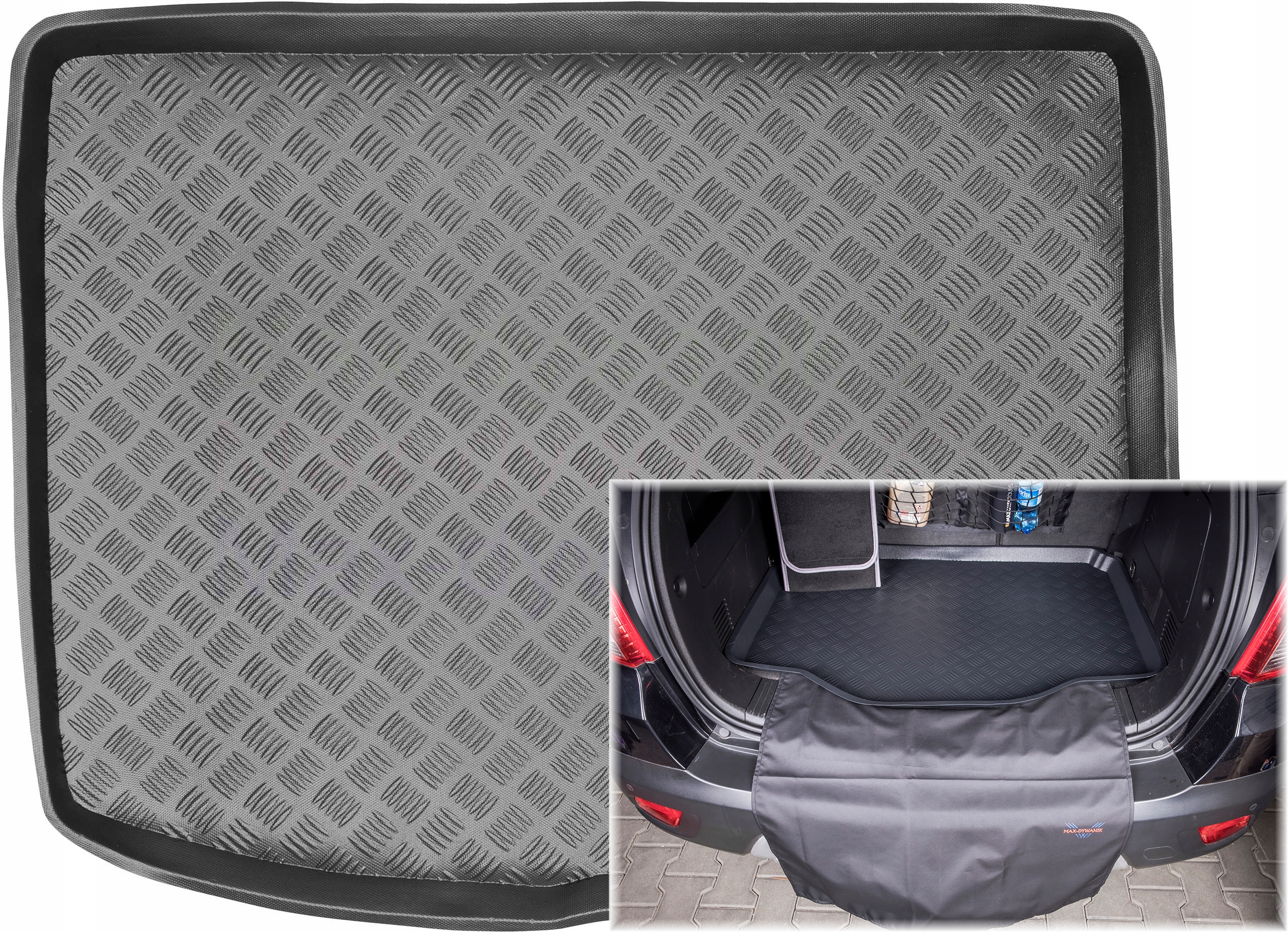 Mazda 3 I Hb 2003-2008 Rohož do kufru krytka MultiProtector