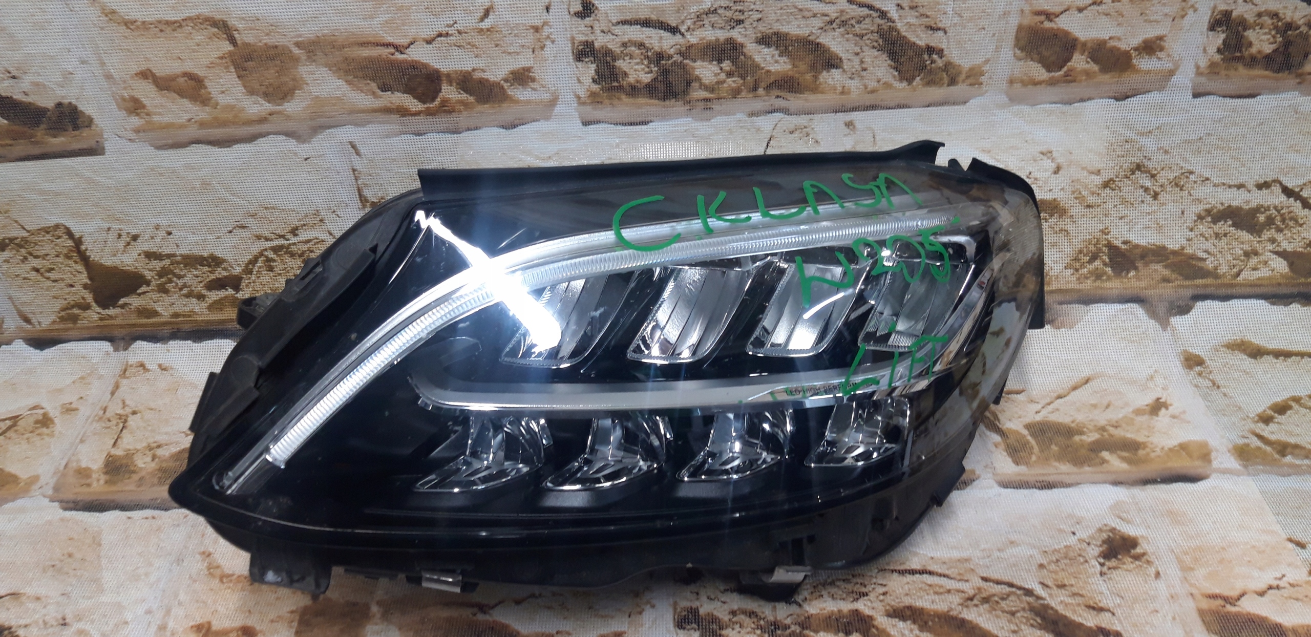 mercedes c klasa w205 lift performance europa lewa