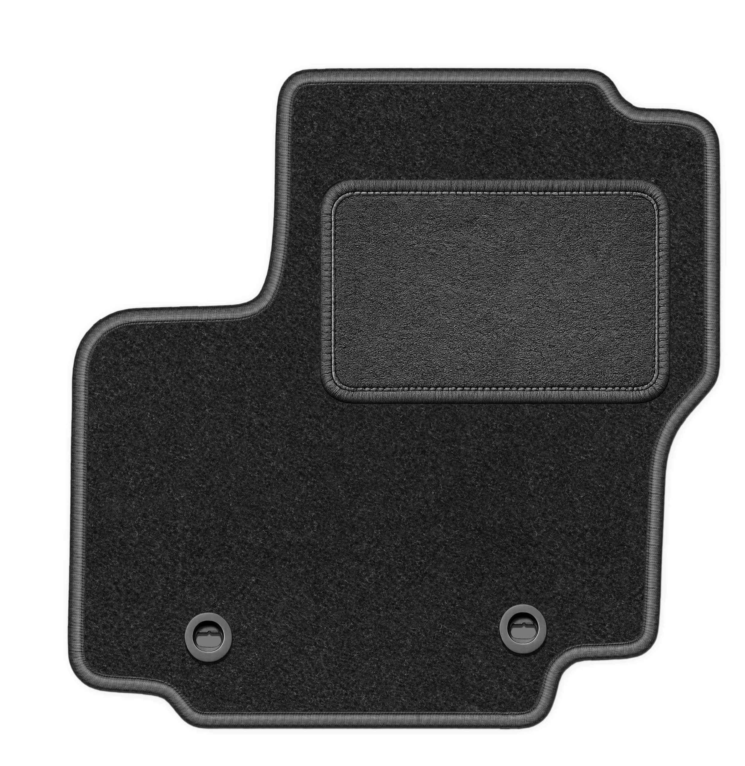 Dywanik welurowy kierowcy do Ford S-max MK1 2006-2012 Lux grafitowy