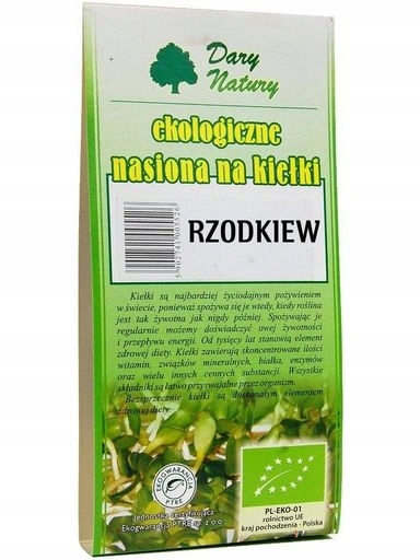 Levně 4 X Semena ředkviček Bio na klíčky 30 g