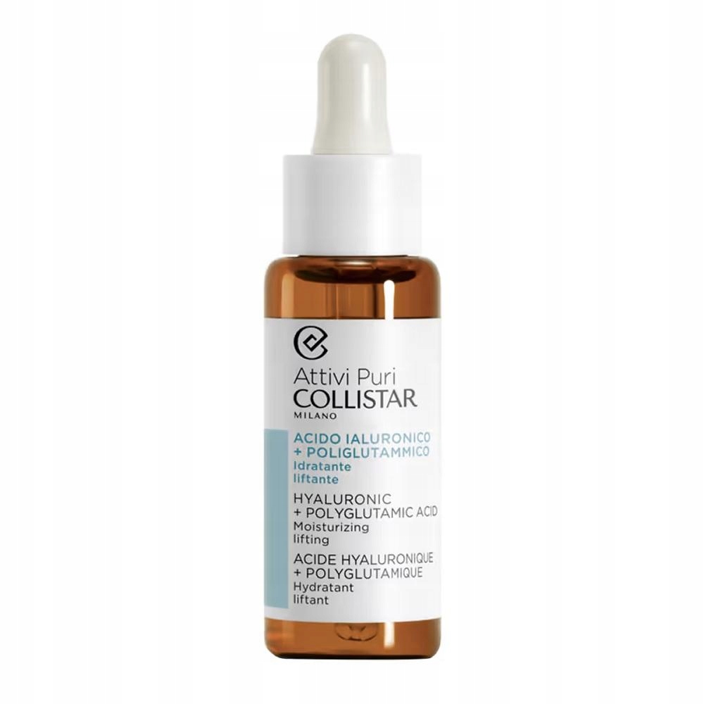 COLLISTAR_Attivi Puri Hyaluronic Acid Polyglutamic Acid – Hydratační a liftingové sérum