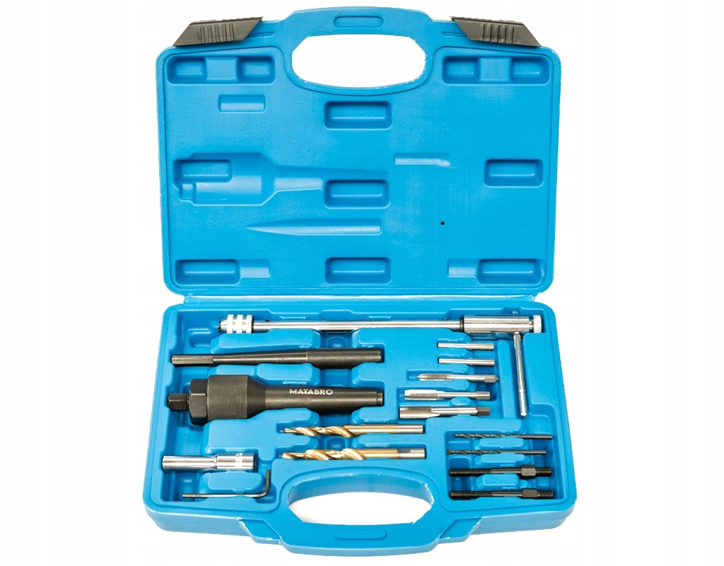 Matabro MB-02-01552,Sada k odvrtání zalomených,poškozených žhavicích svíček