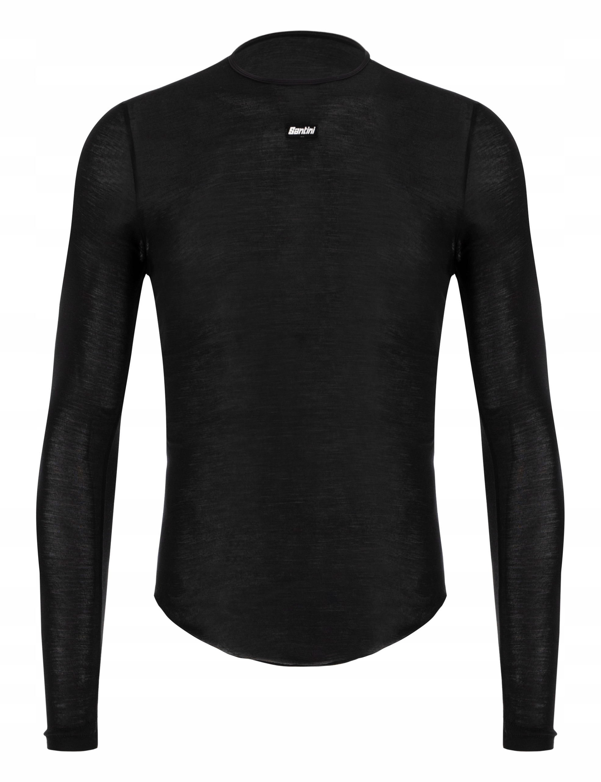 Santini Funkčné tričko s dlhým rukávom Dry Black Xs/s