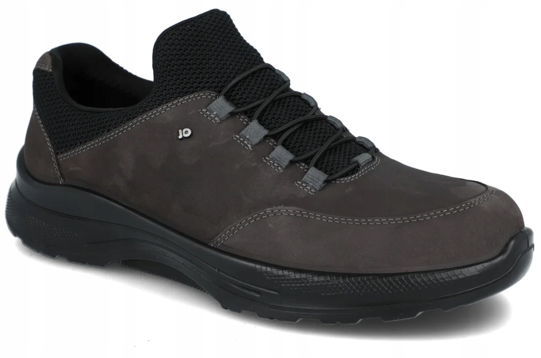 Polobotky Jomos 331392, velikost H, nazouvací kožené nohy, R49