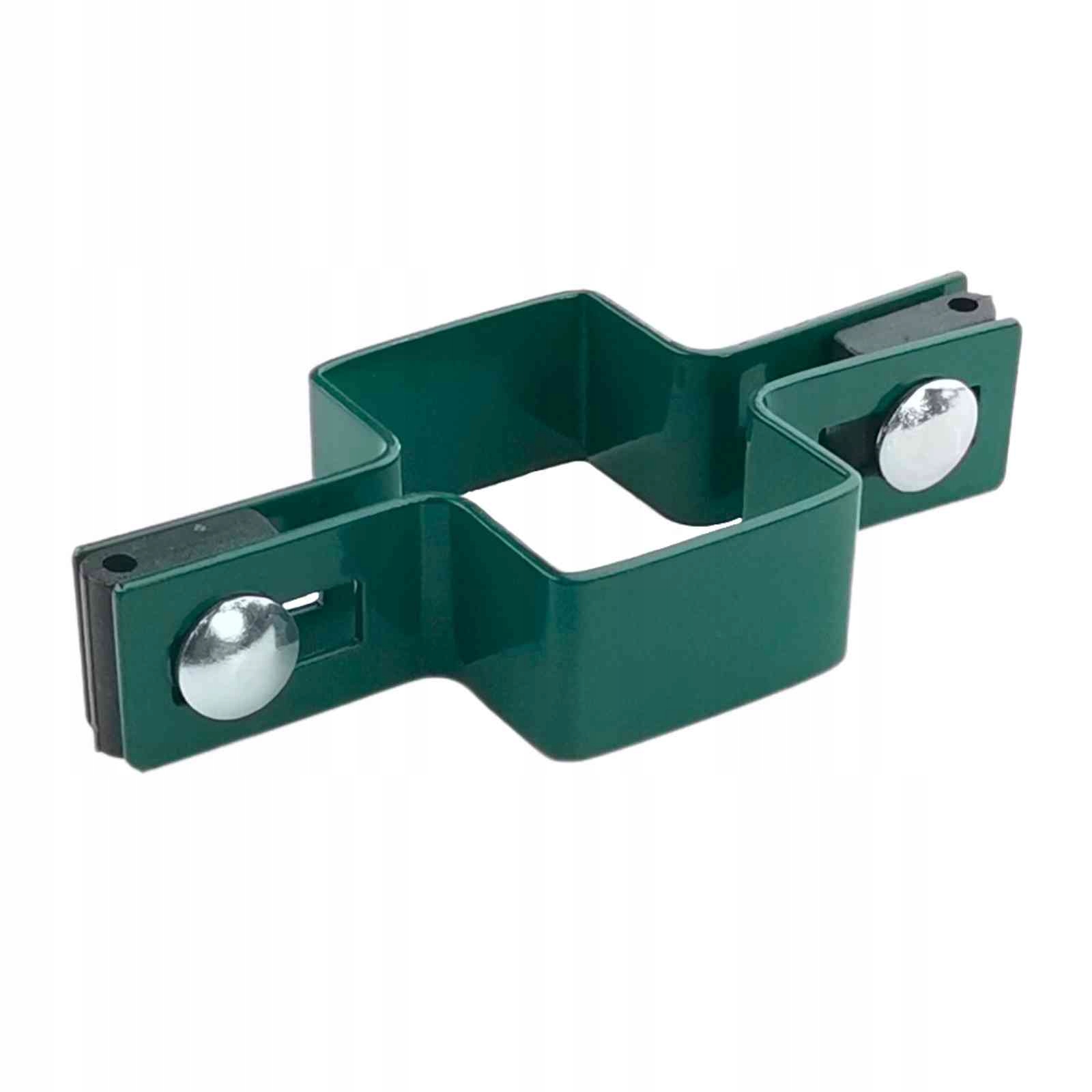 

Obejma słupka 60x40 pośrednia zielona komplet