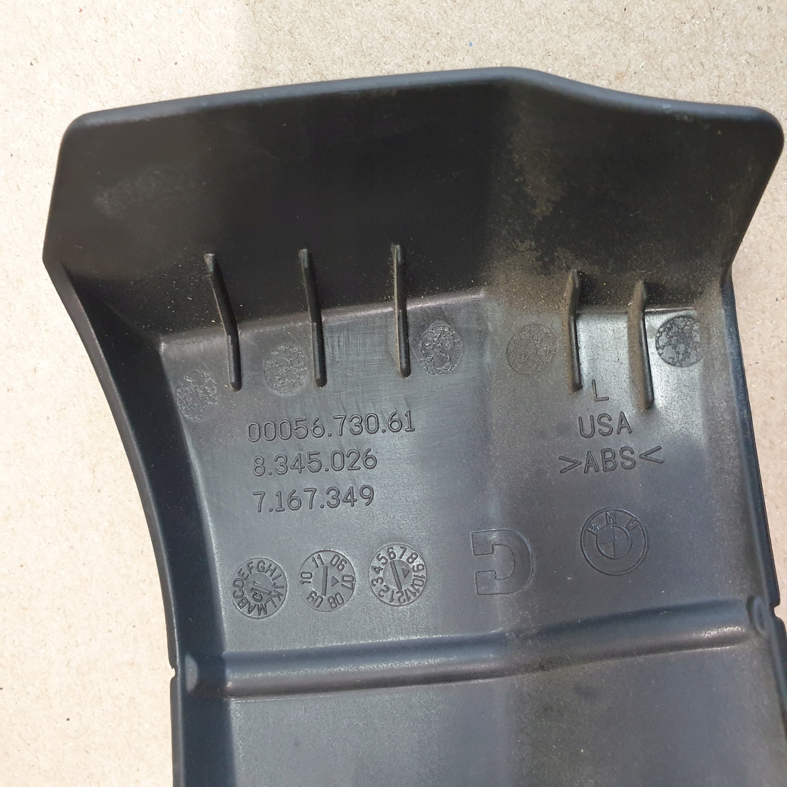 cover spoiler seat left front BMW X5 E70 E71