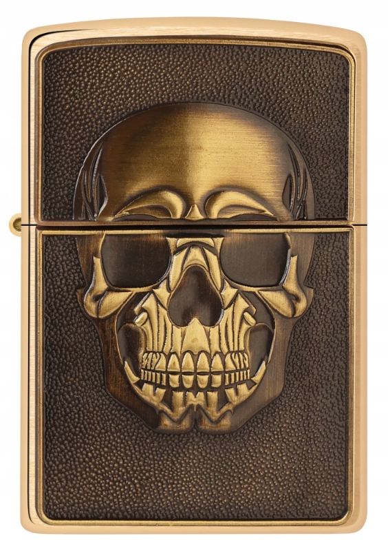 Zapalovač Zippo Embossed Skull 2008094