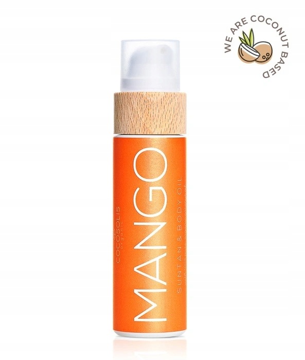 Cocosolis Mango Organiczny olejek do ciała i opalania mango, 110 ml