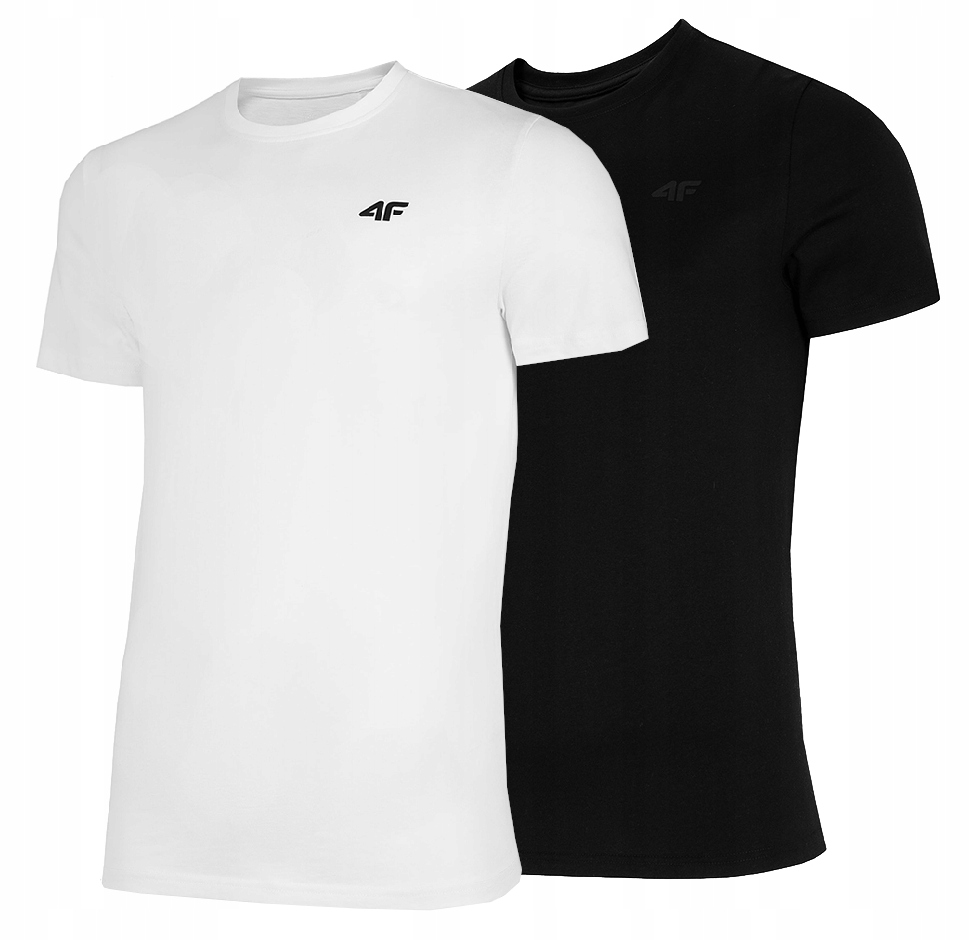 

4F Koszulka Męska Zestaw T-shirt Sportowy 2SZT