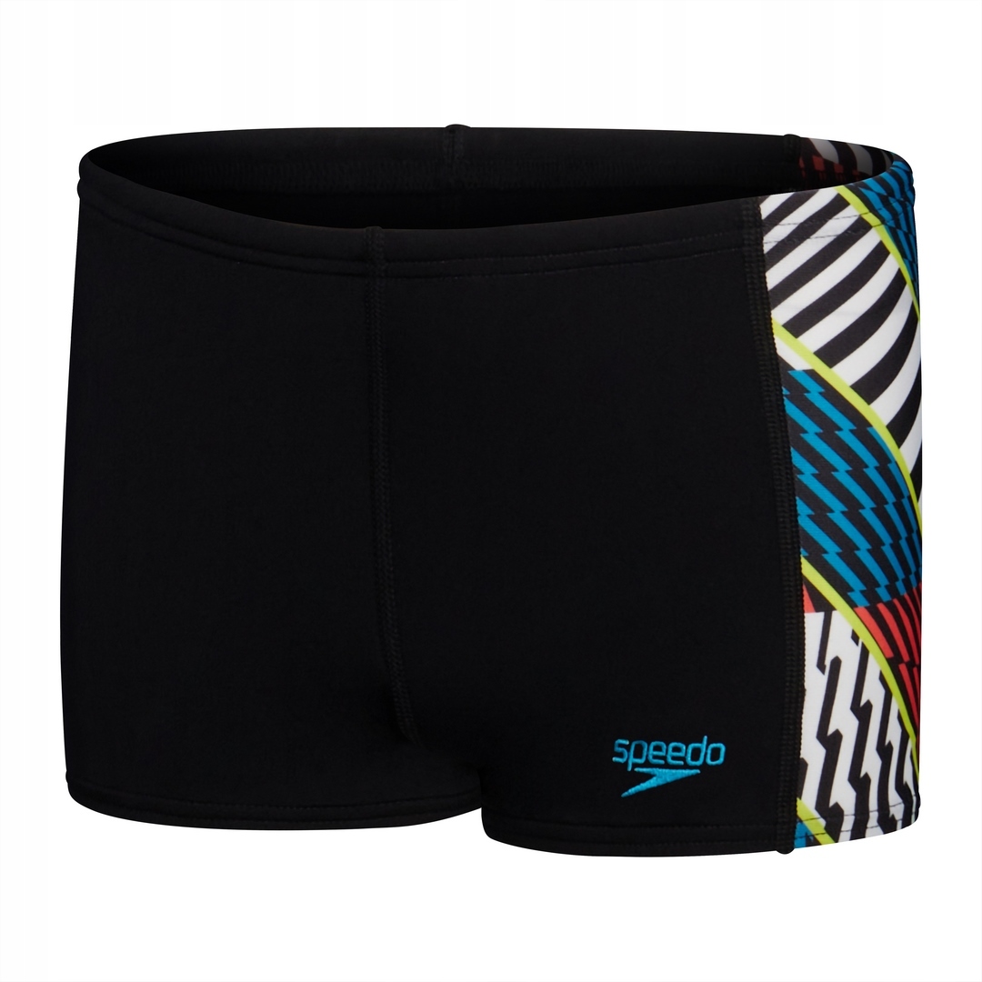 Szorty kąpielowe Speedo Digi Alov Panl Short Junior Black/red 140