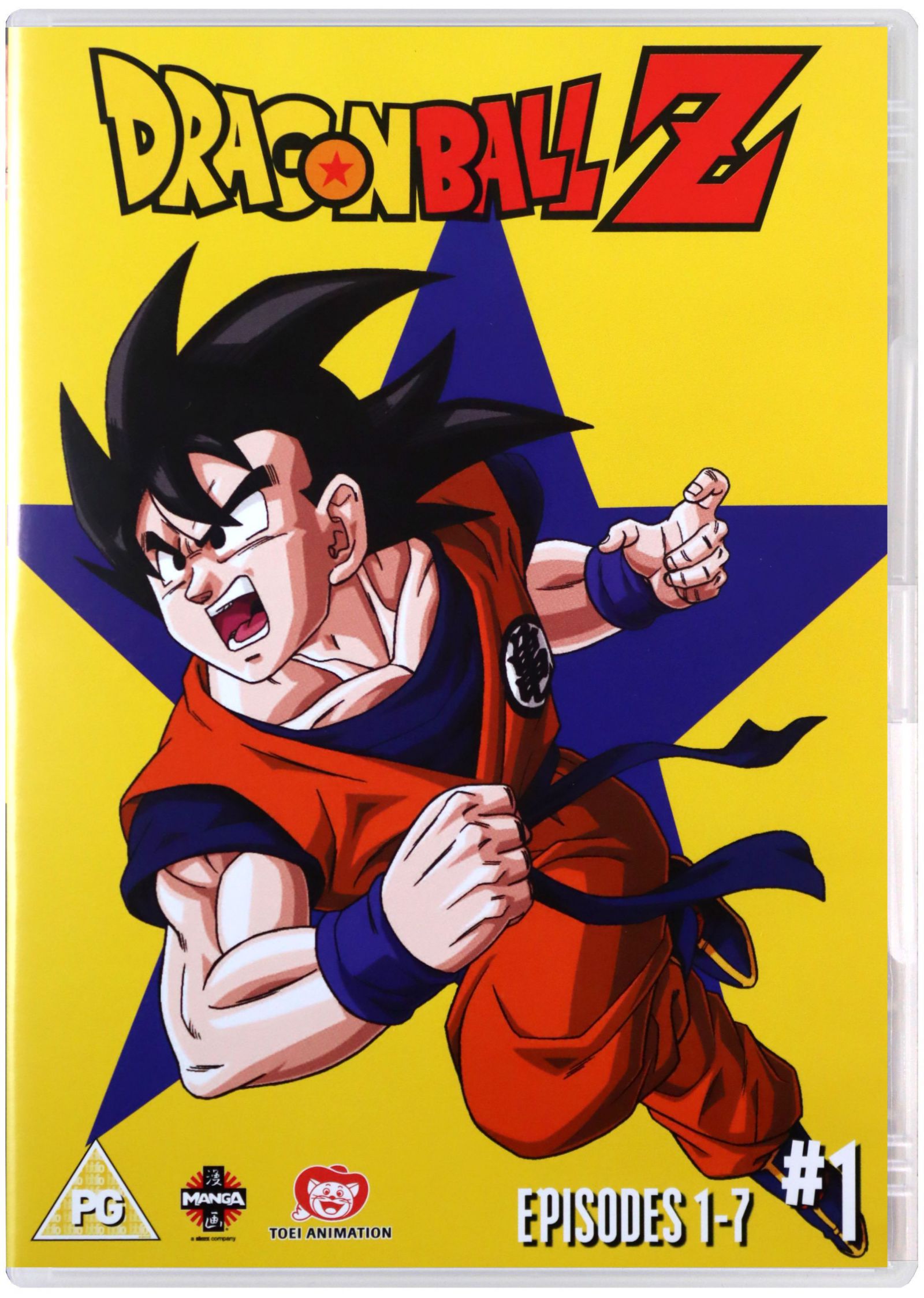 Dragon Ball Z Season 1 Part 1 Episodes 1-7 płyta DVD 17195369611