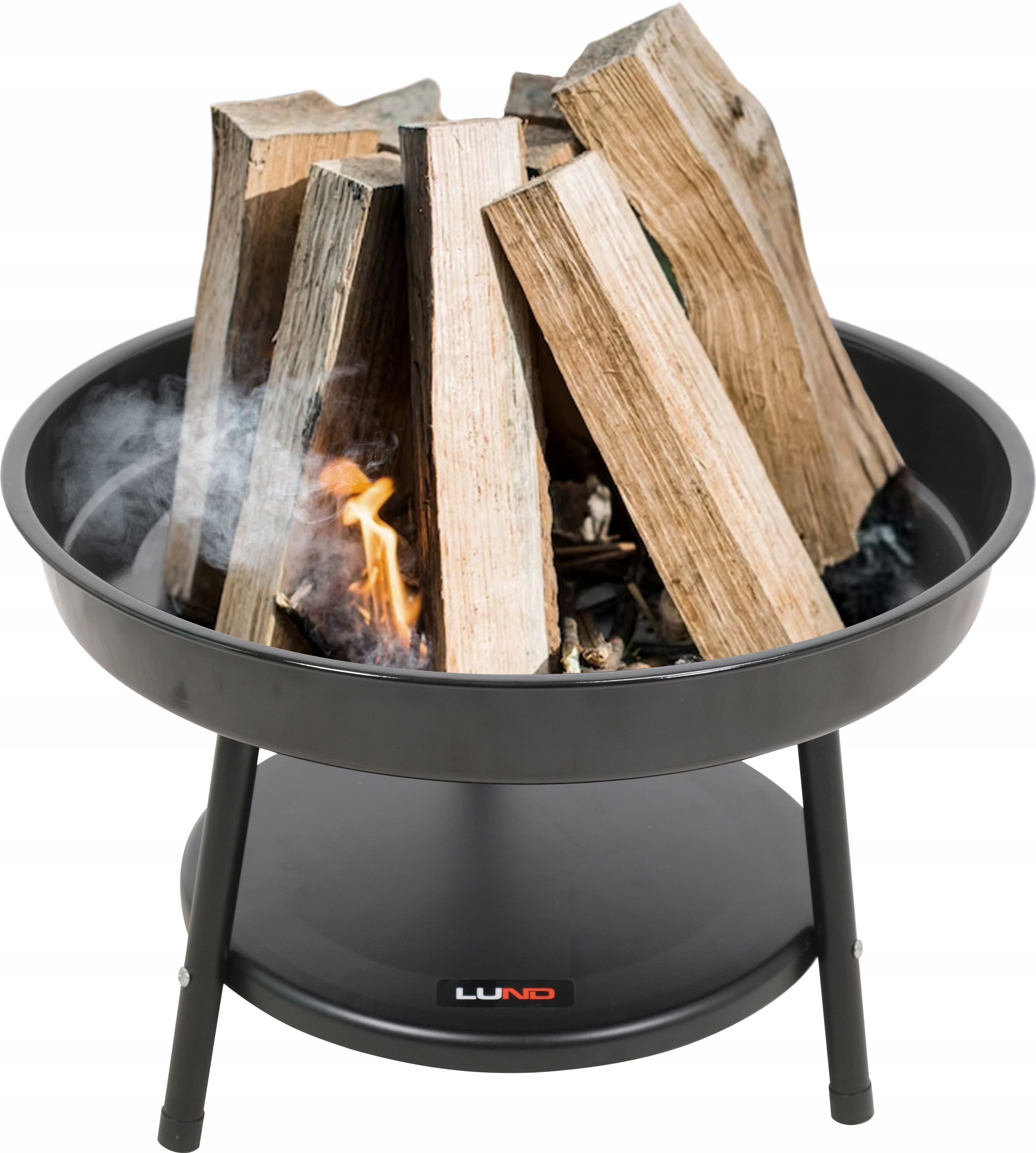 GRILL WĘGLOWY WISZĄCY NA TRÓJNOGU PALENISKO LUND Szerokość grilla 80 cm